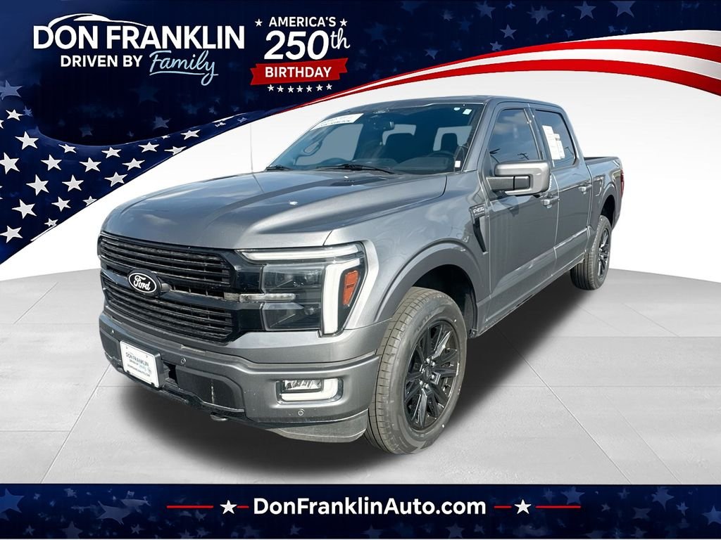 Used 2024 Gray Ford Platinum image 1