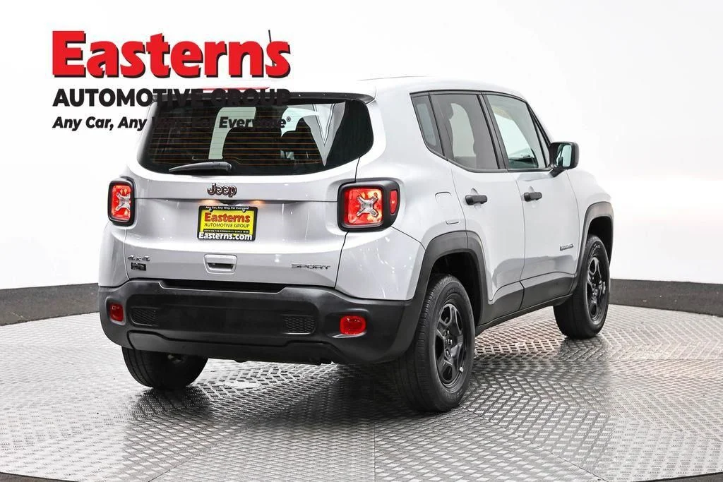 Certified Used 2021 Silver Jeep Sport image 6