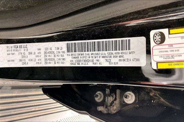 Used 2019 Black Ram Limited image 4