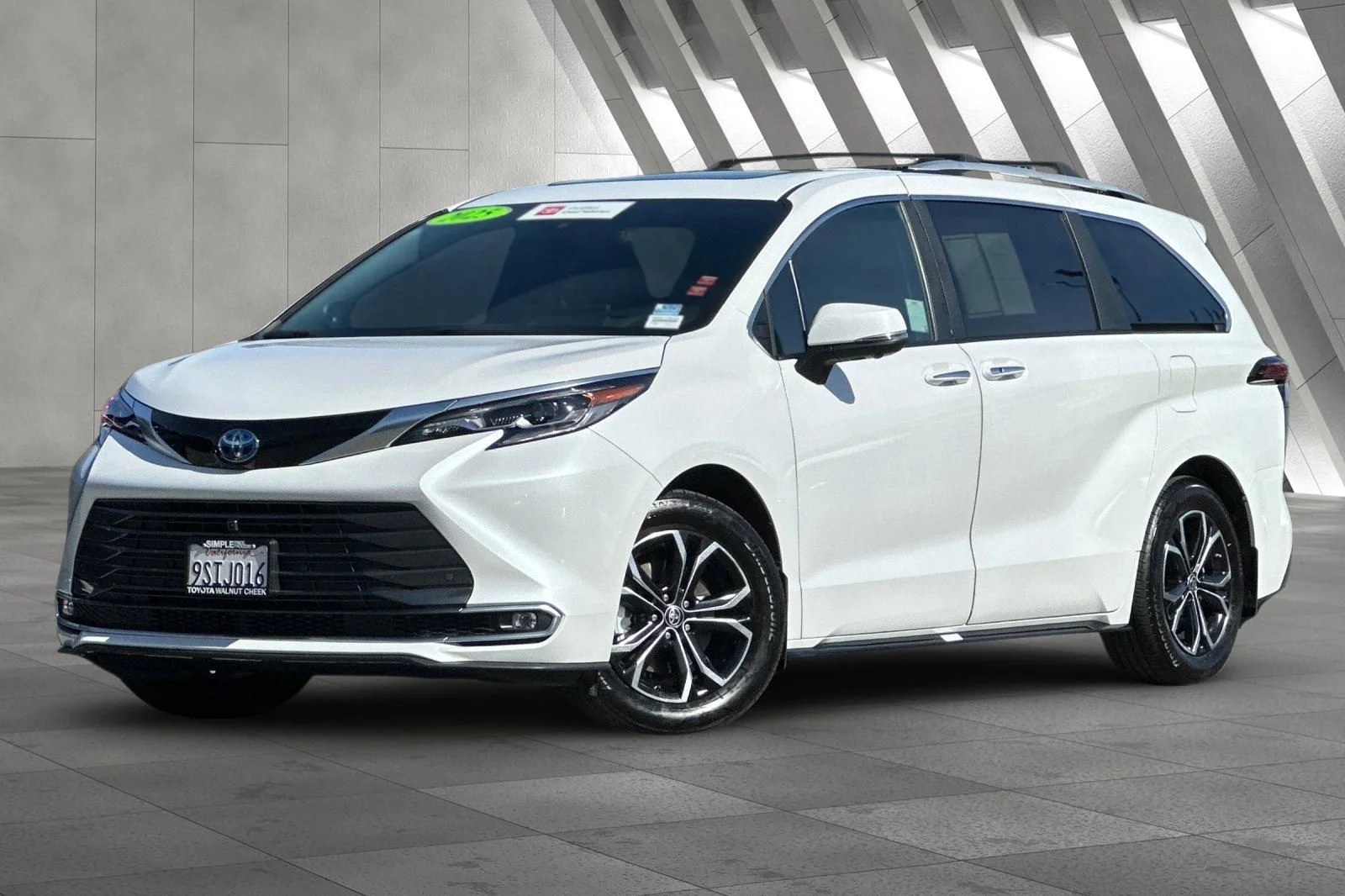 Certified Used 2025 Beige Toyota Platinum image 2