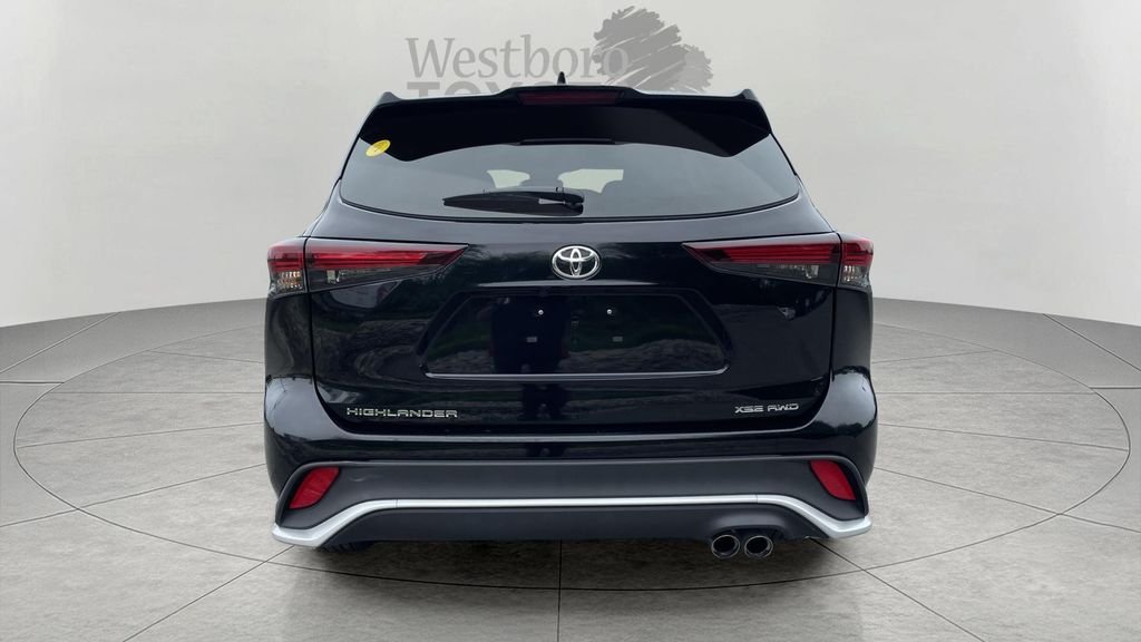 Used 2025 Black Toyota XSE image 6