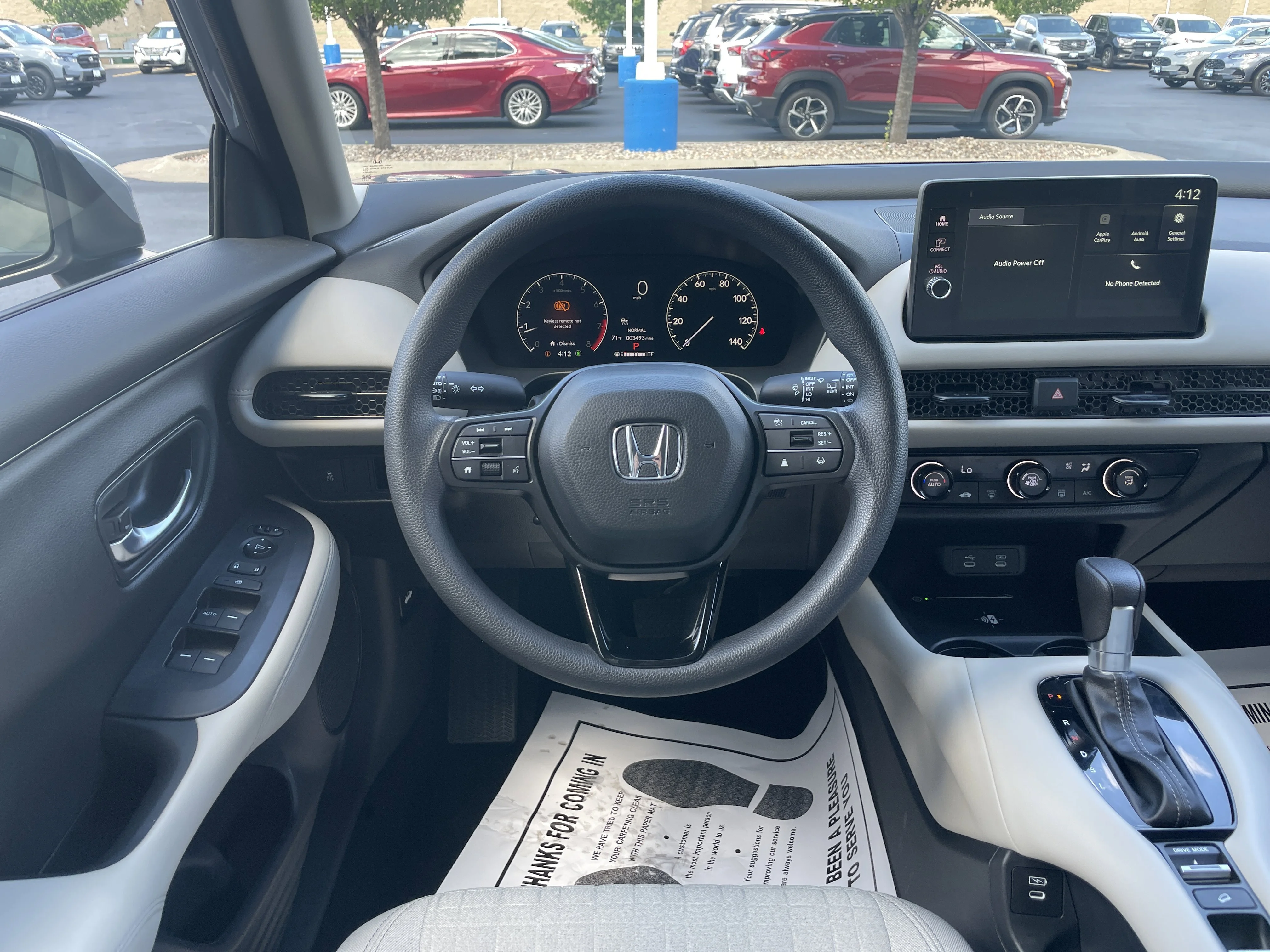Certified Used 2026 Solar Silver Metallic Honda AWD LX image 16
