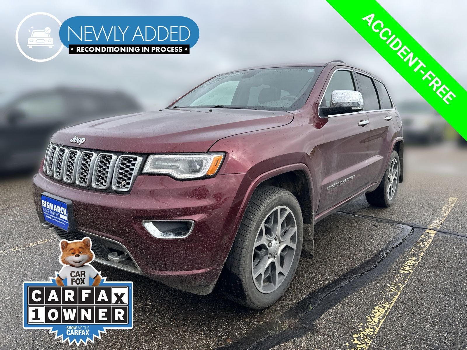 Used 2019 Red Jeep Overland image 1