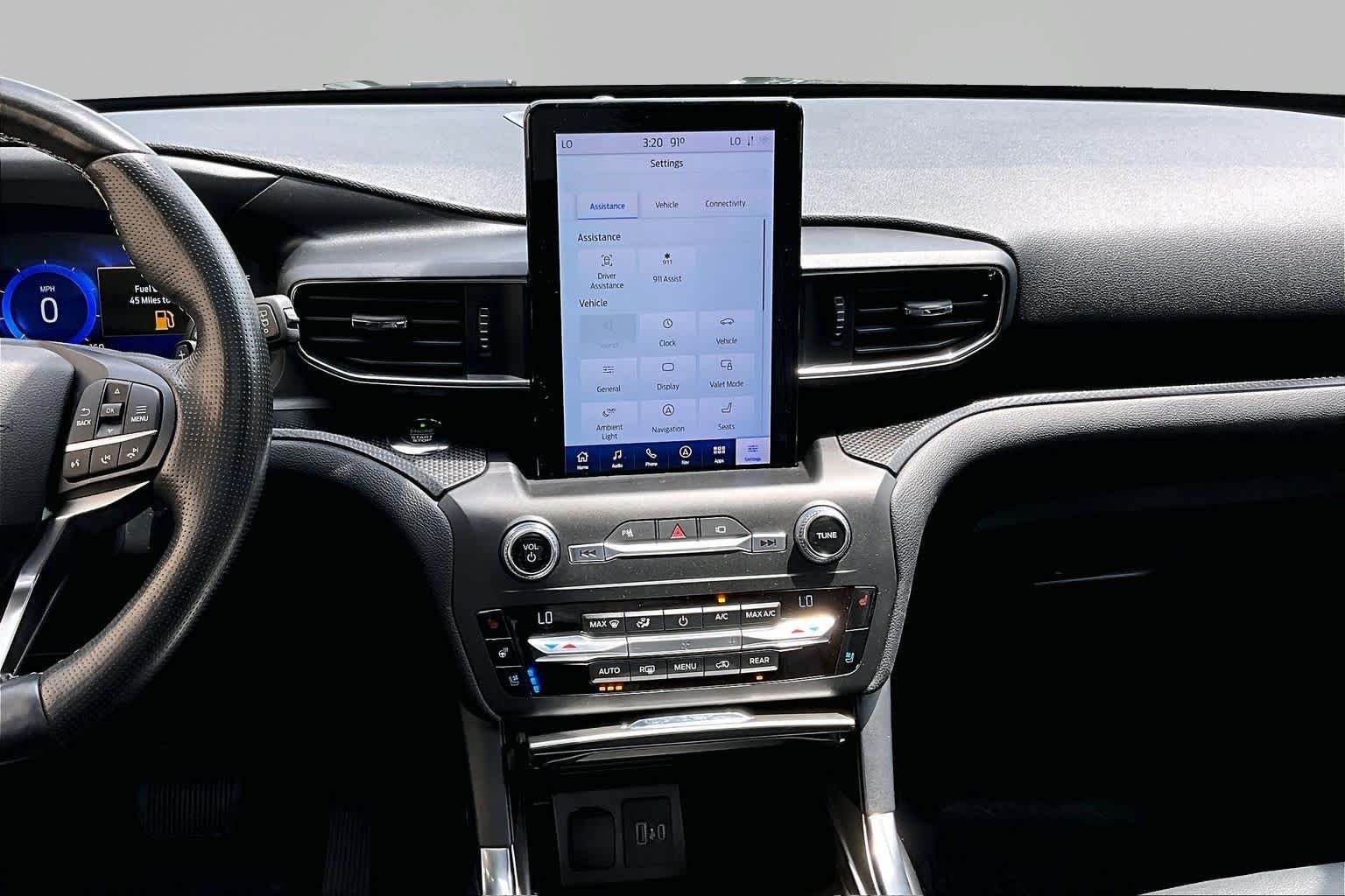 Used 2020 Agate Black Metallic Ford ST image 12
