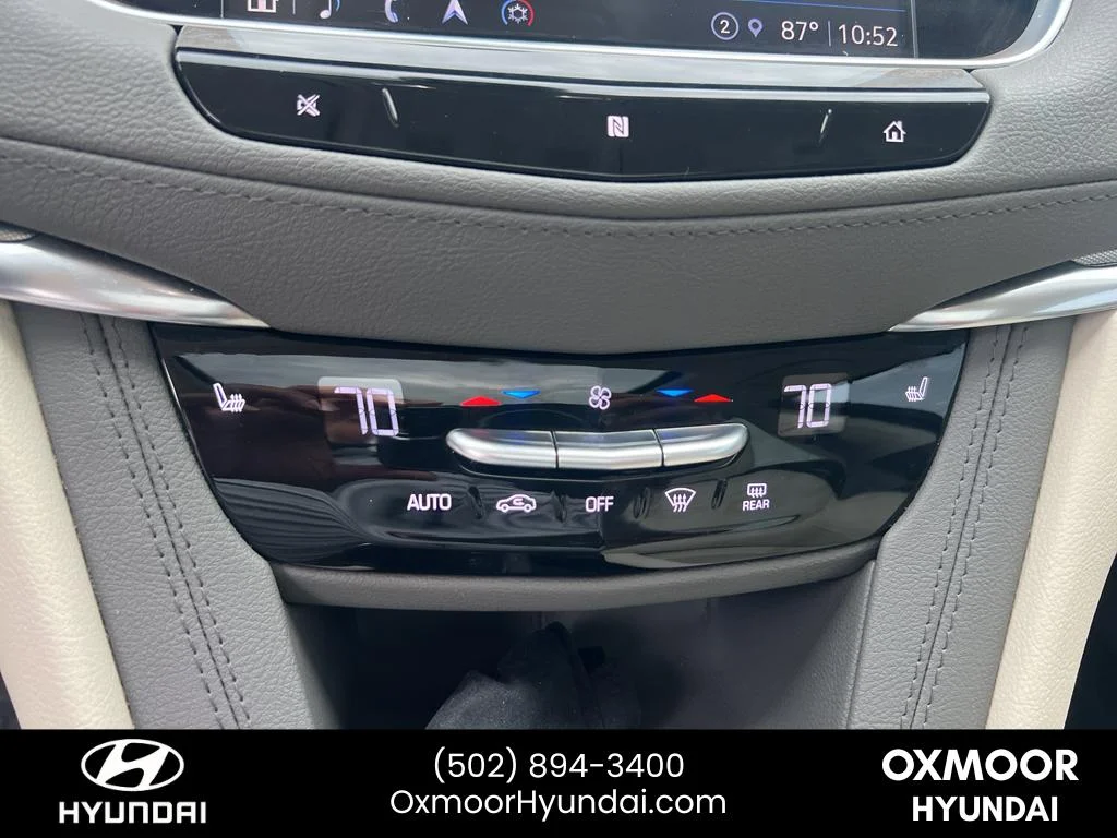 Used 2021 Crystal White Tricoat Cadillac AWD Premium Luxury image 16