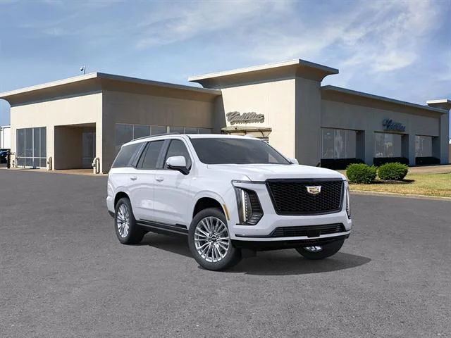 New 2026 Vibrant White Tricoat Cadillac Platinum Sport image 1