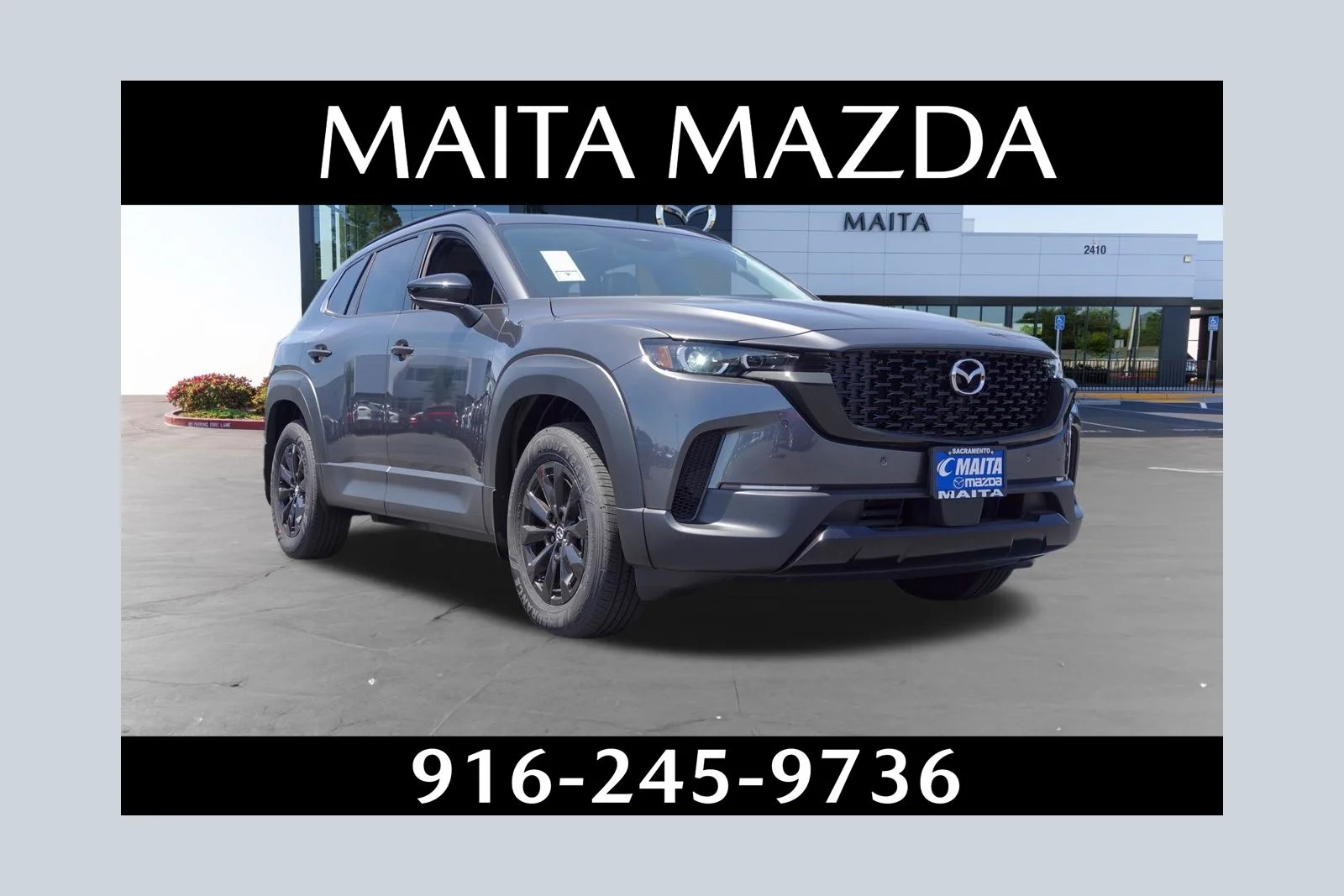 New 2026 Machine Gray Metallic Mazda Premium image 1