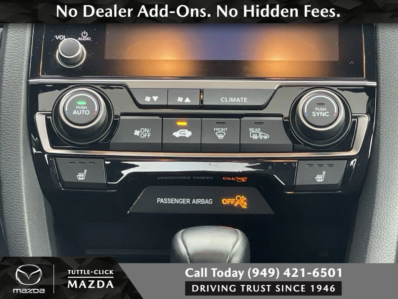 Used 2020 Blue Honda EX image 22