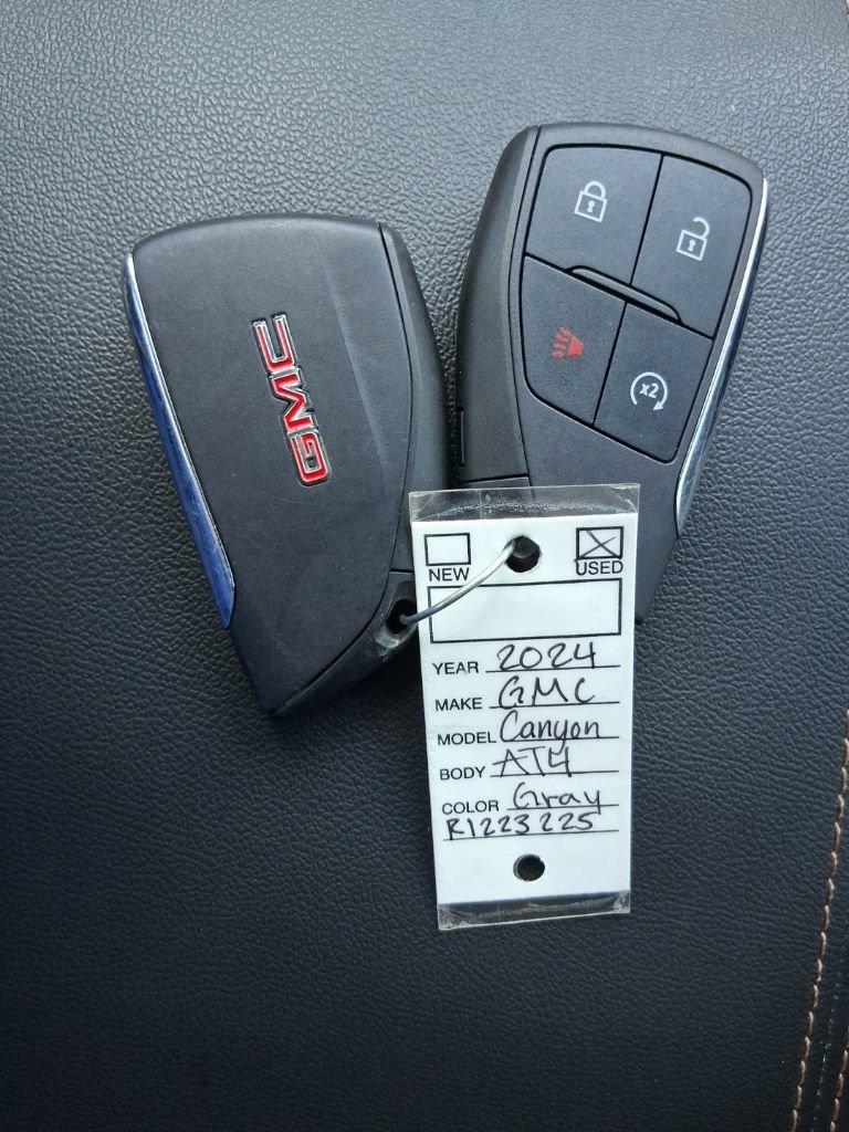 Used 2024 Sterling Metallic GMC AT4 image 27