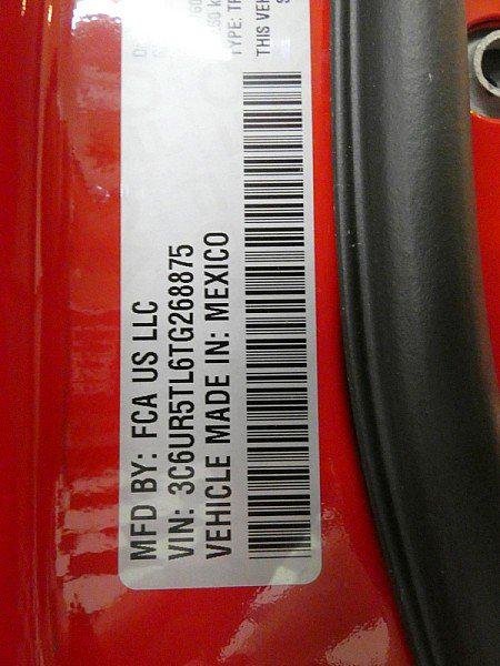 New 2026 Flame Red Clearcoat RAM Limited Longhorn image 34