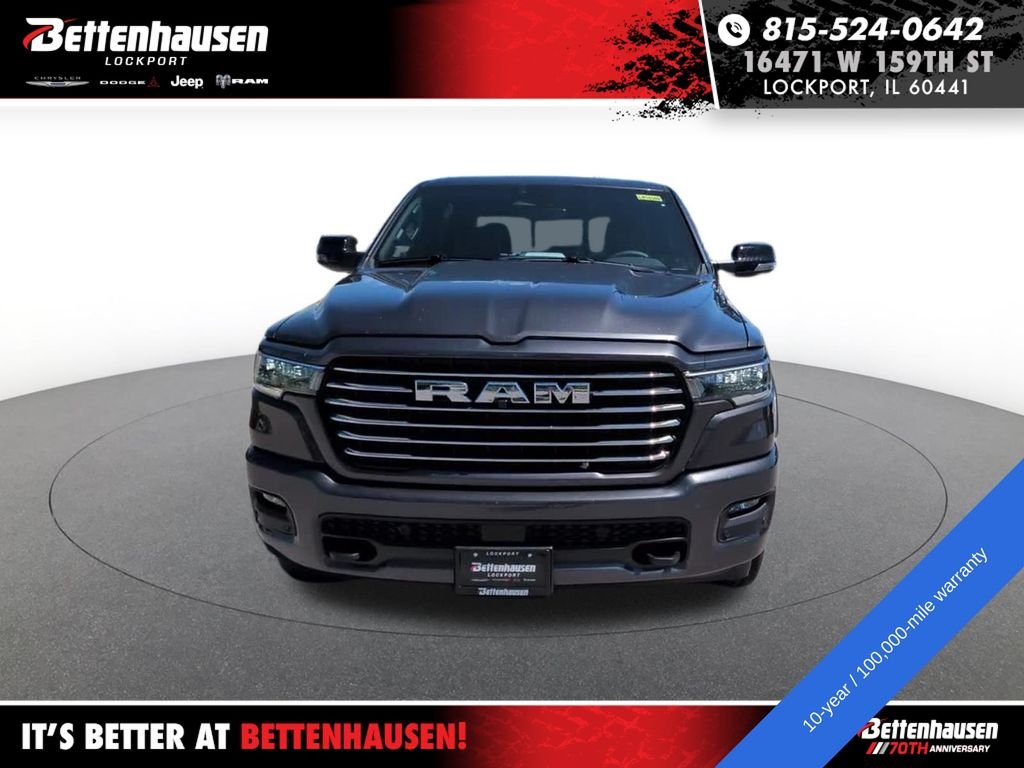 New 2026 Granite Crystal Metallic Clear-Coat Exterior Paint RAM LARAMIE image 2