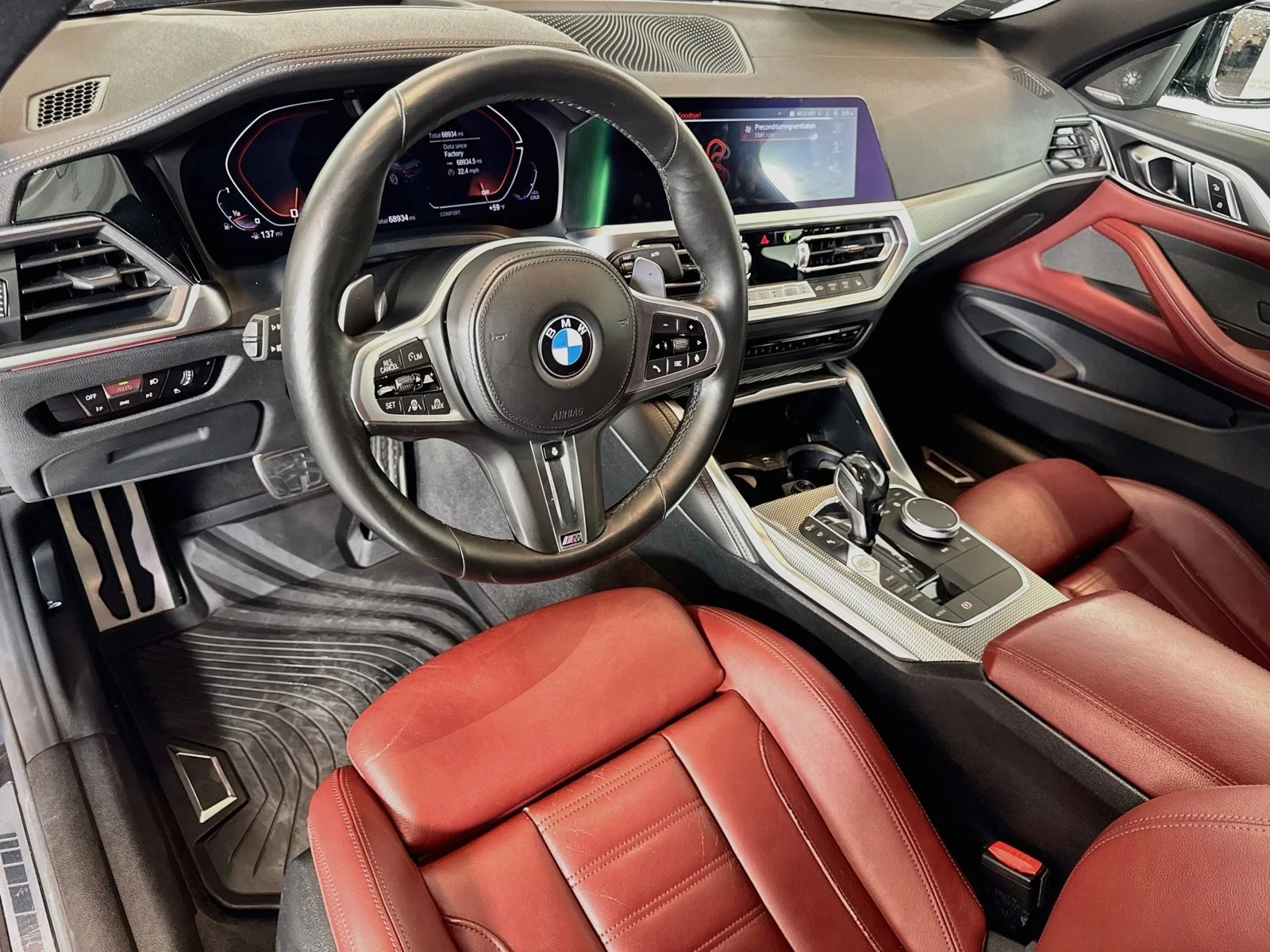 Used 2021 Arctic Race Blue Metallic BMW M440i xDrive image 9