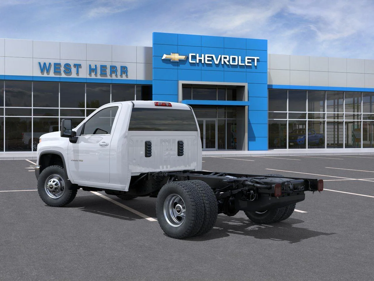 New 2026 Summit White Chevrolet Work Truck image 3
