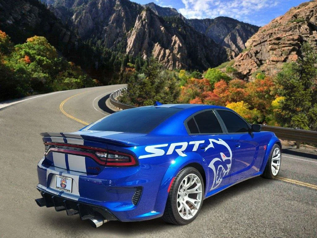 Used 2022 Indigo Blue Dodge SRT Hellcat Redeye Widebody Jailbreak image 3