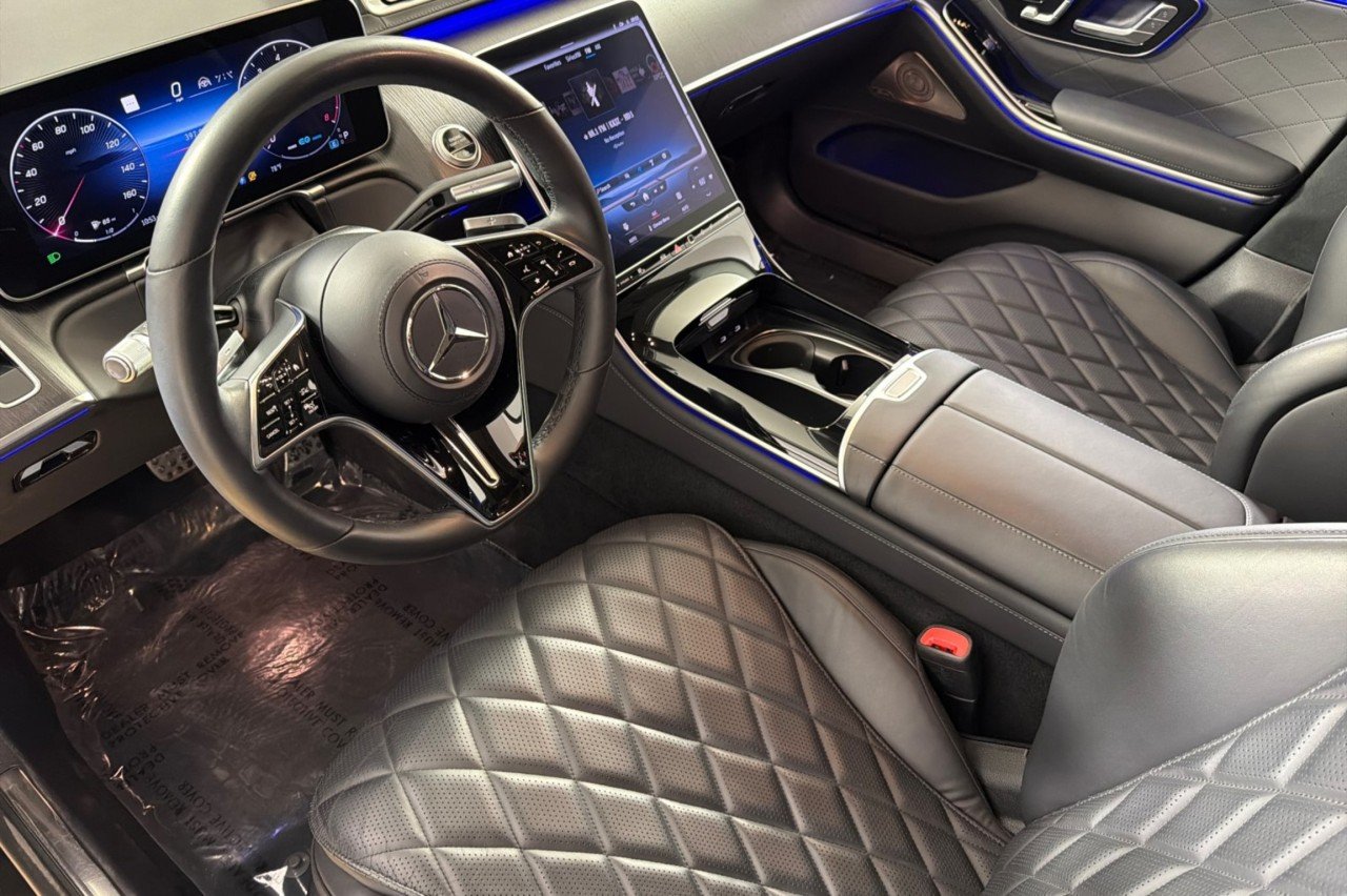 Certified Used 2022 Black Mercedes-Benz S 580 image 9