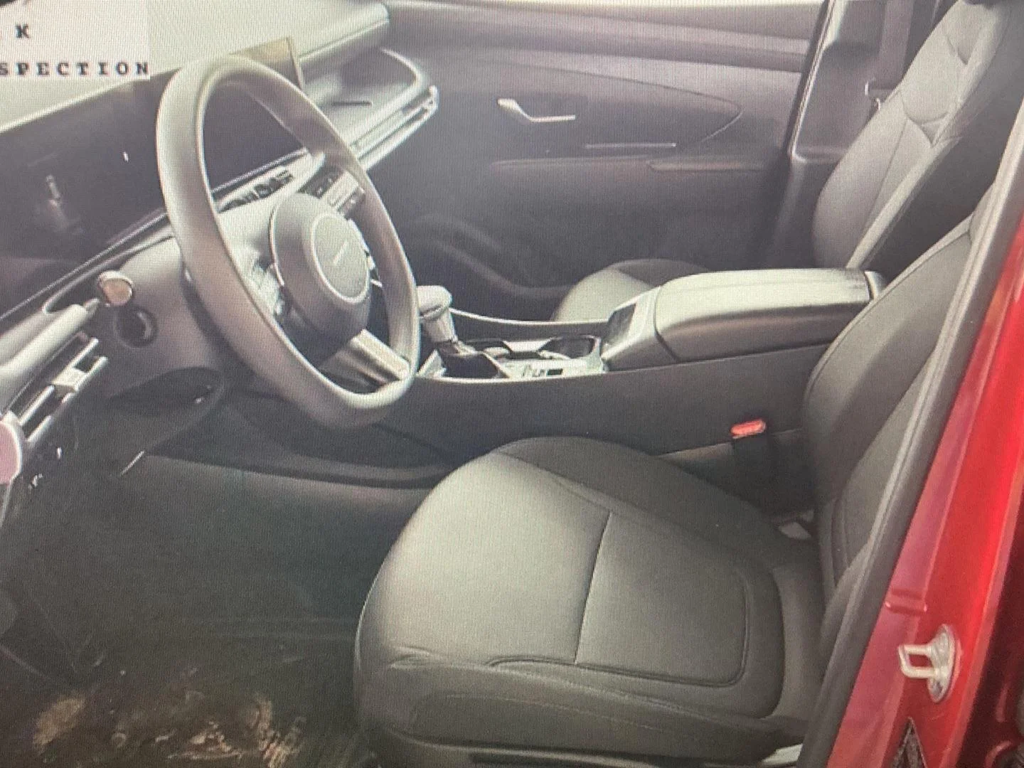 Used 2025 Ultimate Red Hyundai SE image 7