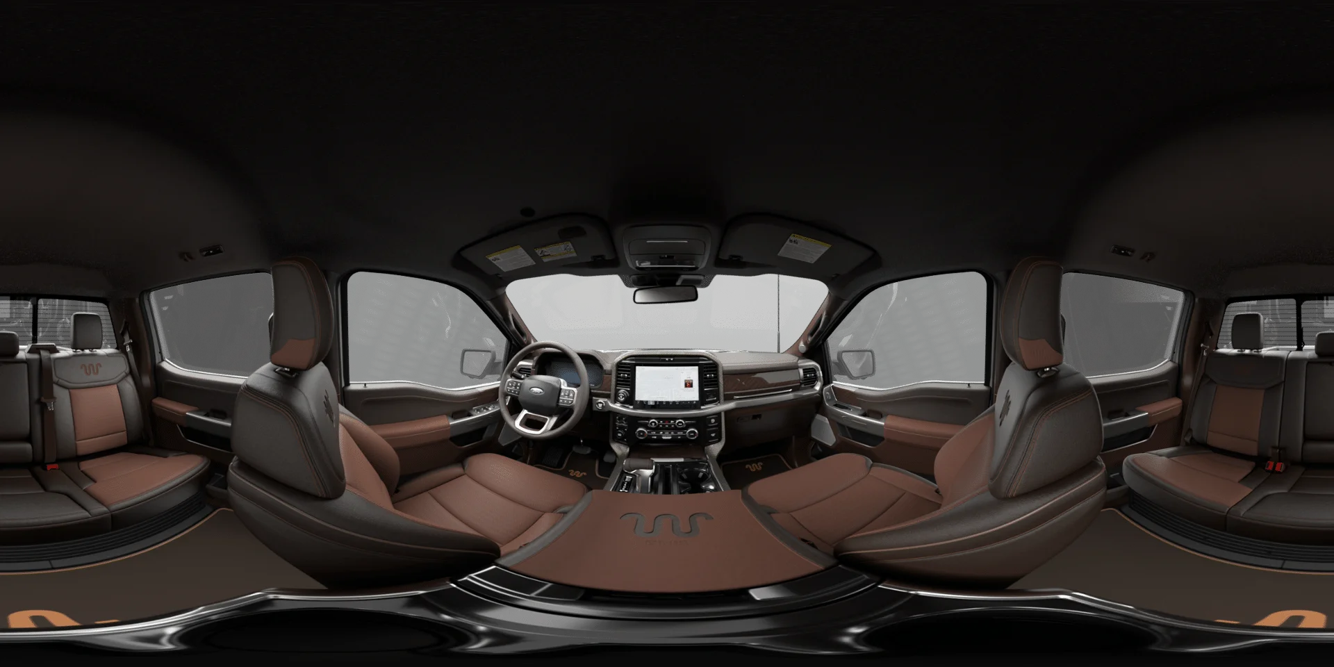 New 2026 Star White Metallic Tri-Coat Ford King Ranch® image 8