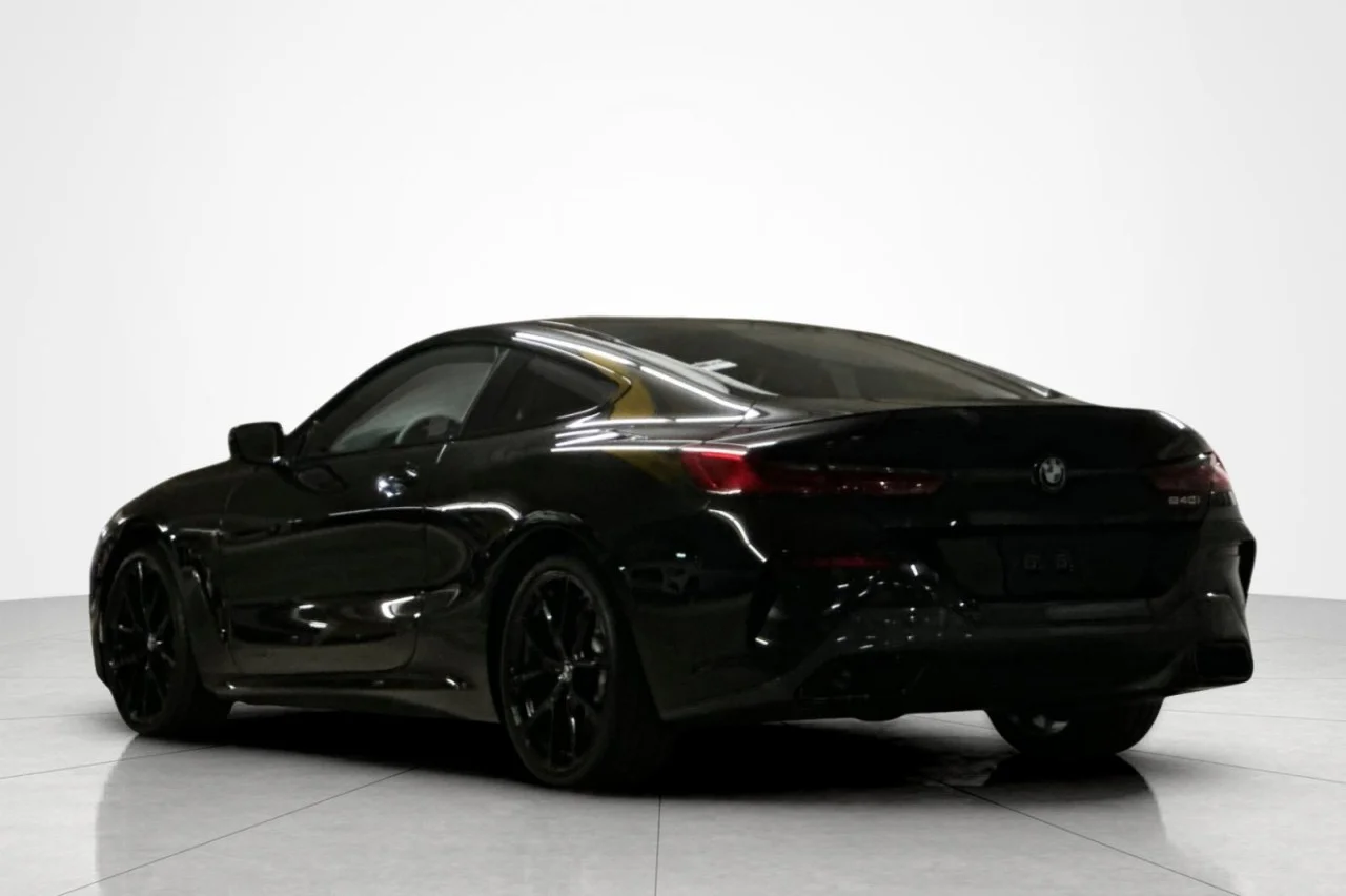 Used 2025 Black Sapphire Metallic BMW 840i image 3