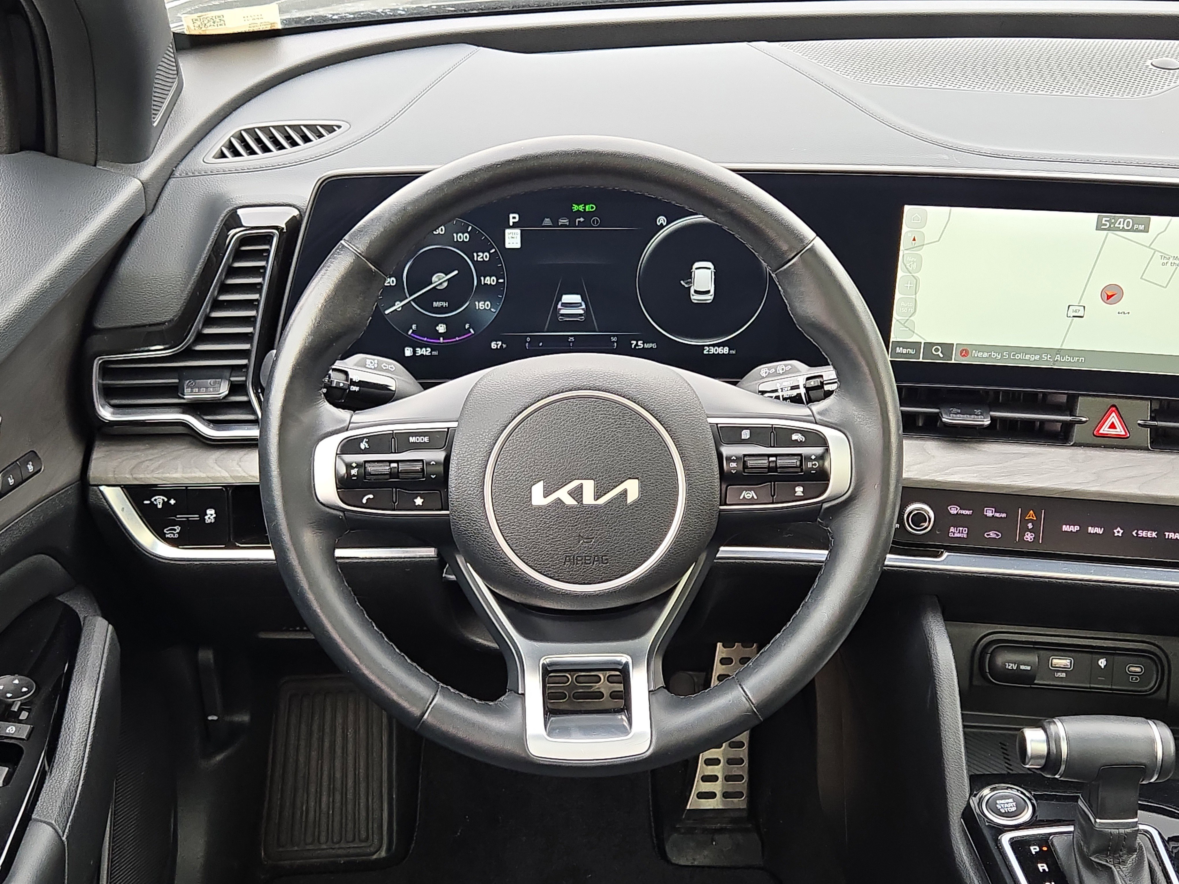 Used 2024 Ebony Black Kia X-Pro Prestige image 19