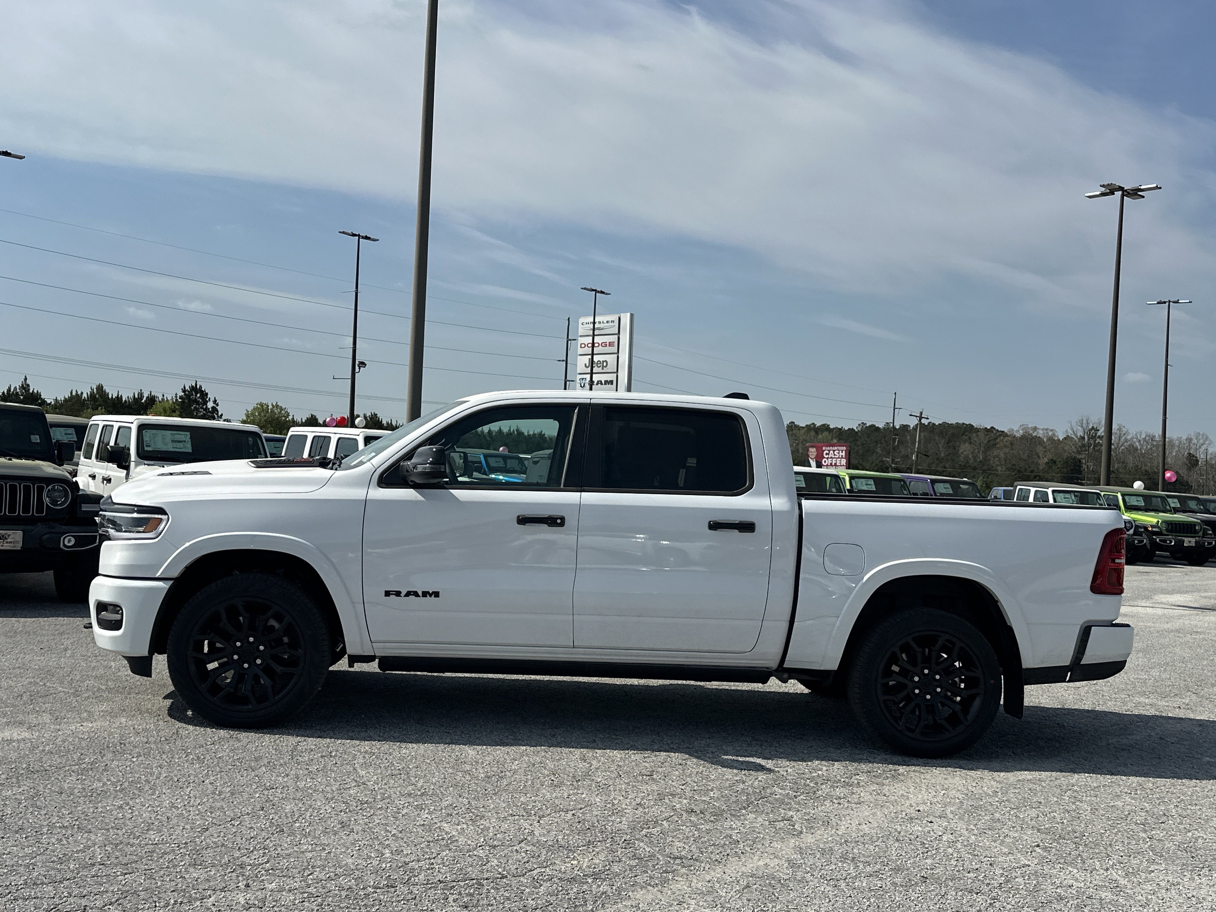 New 2026 Bright White Clear-Coat Exterior Paint RAM Limited image 5