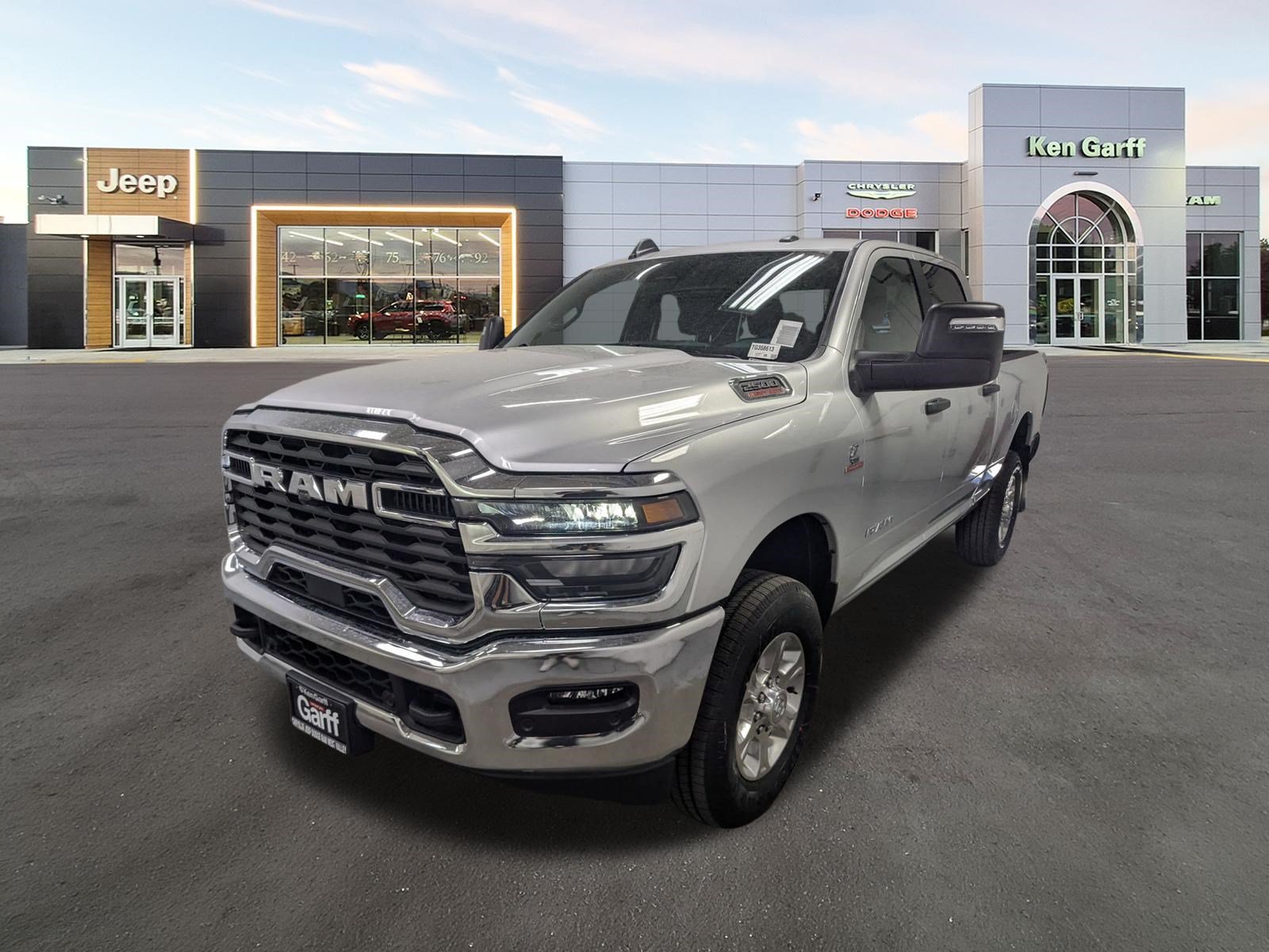 New 2026 Silver-Zynith Exterior Paint RAM Big Horn image 9