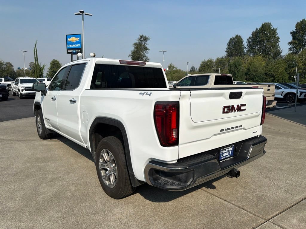 Used 2025 Summit White GMC SLT image 3