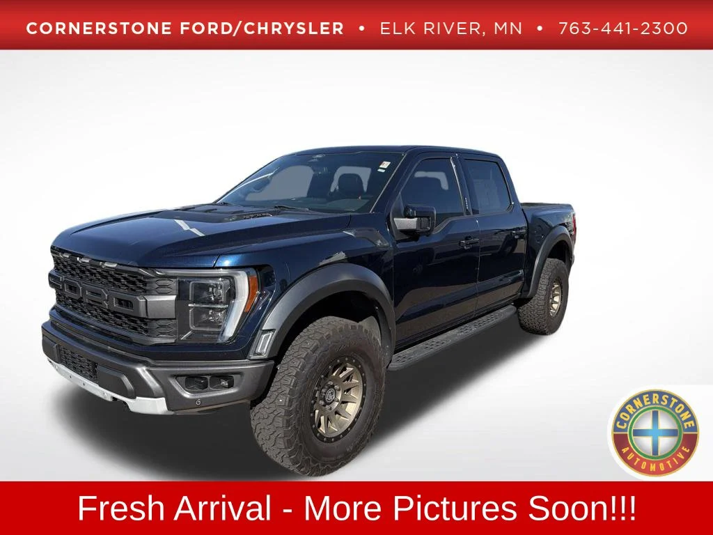 Used 2022 Blue Metallic Ford Raptor image 1