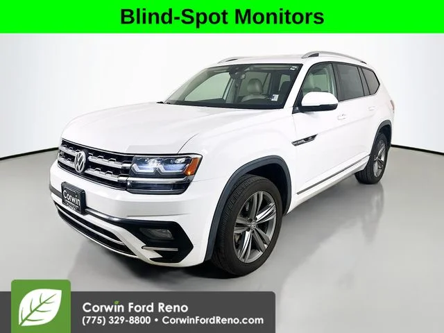 Used 2019 Pure White Volkswagen 3.6L V6 SE image 3