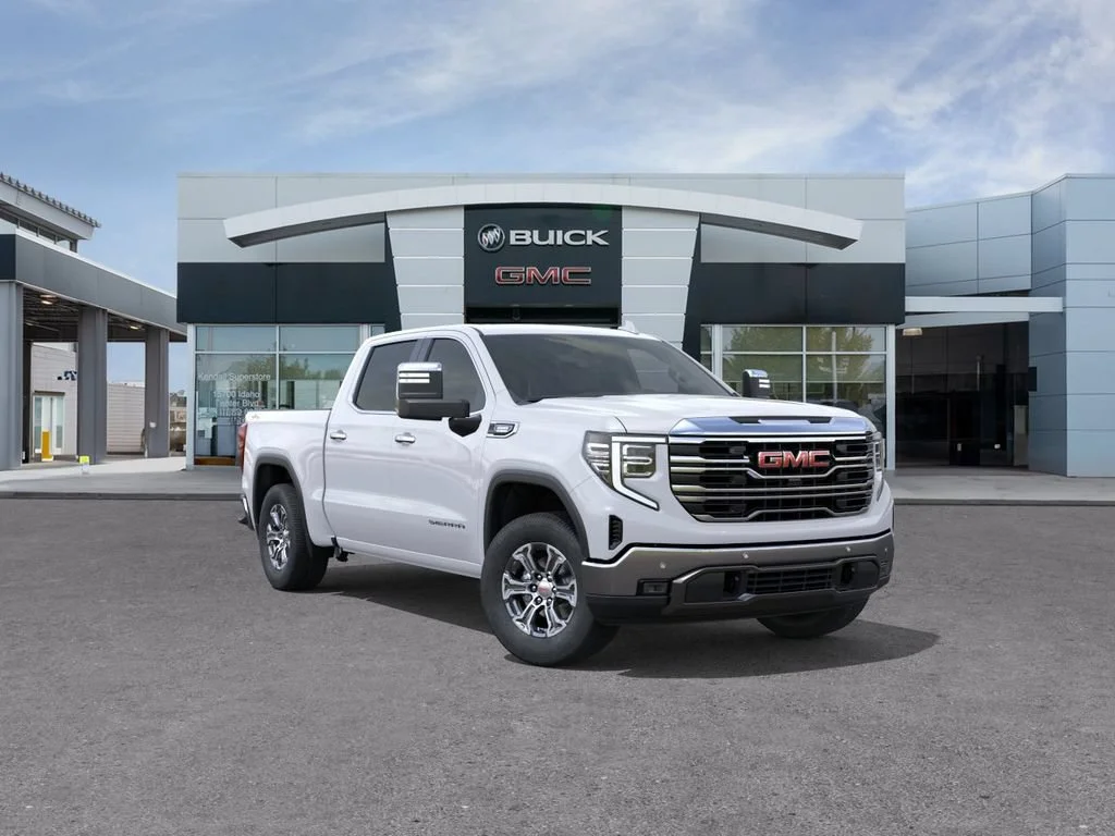 New 2026 Summit White GMC SLT image 1
