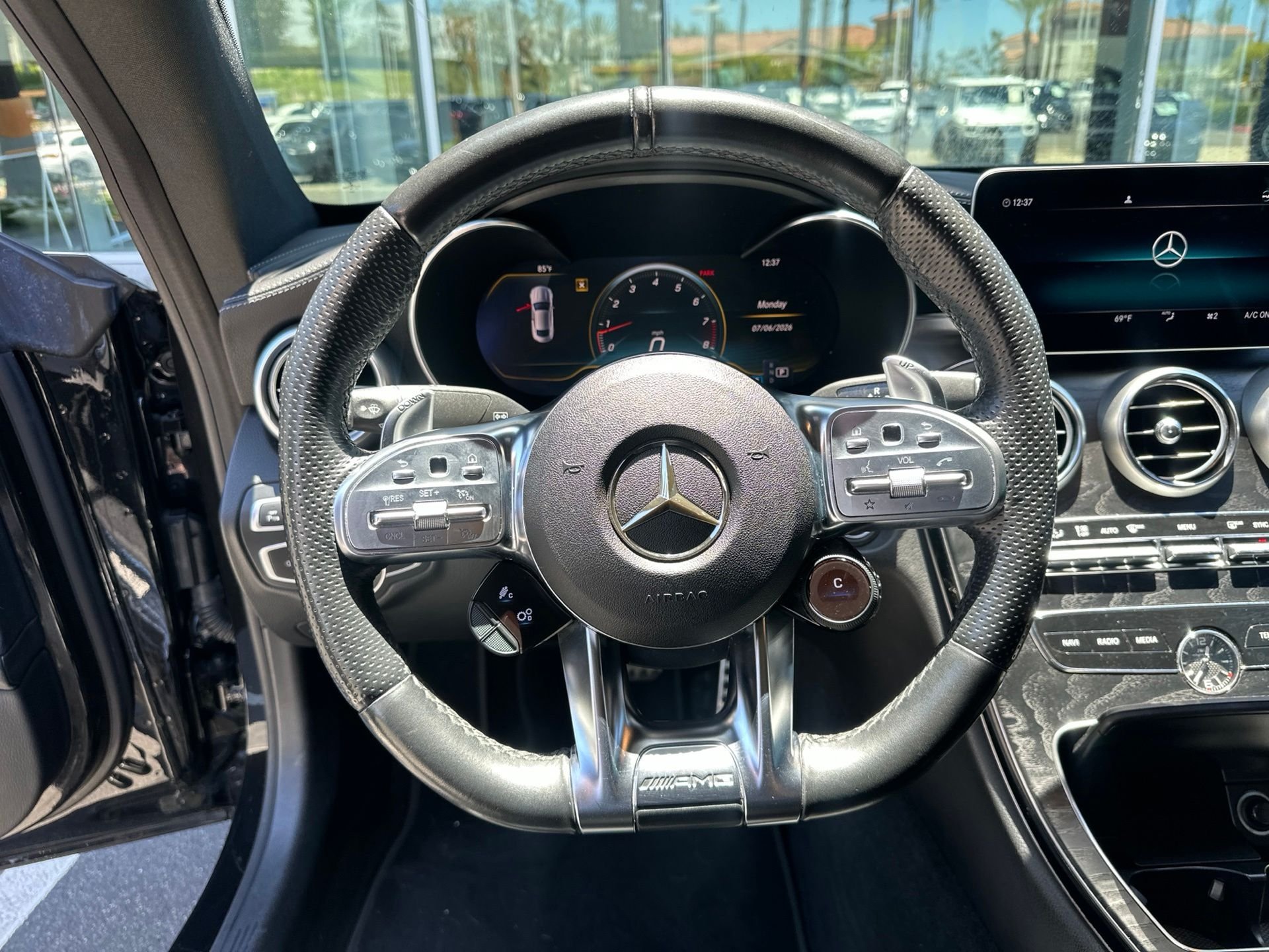 Used 2020 Black Mercedes-Benz C 63 AMG® image 3