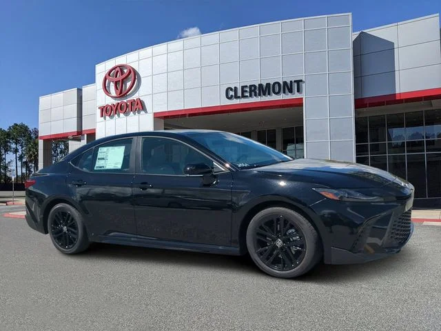 New 2026 Midnight Black Metallic Toyota SE image 1