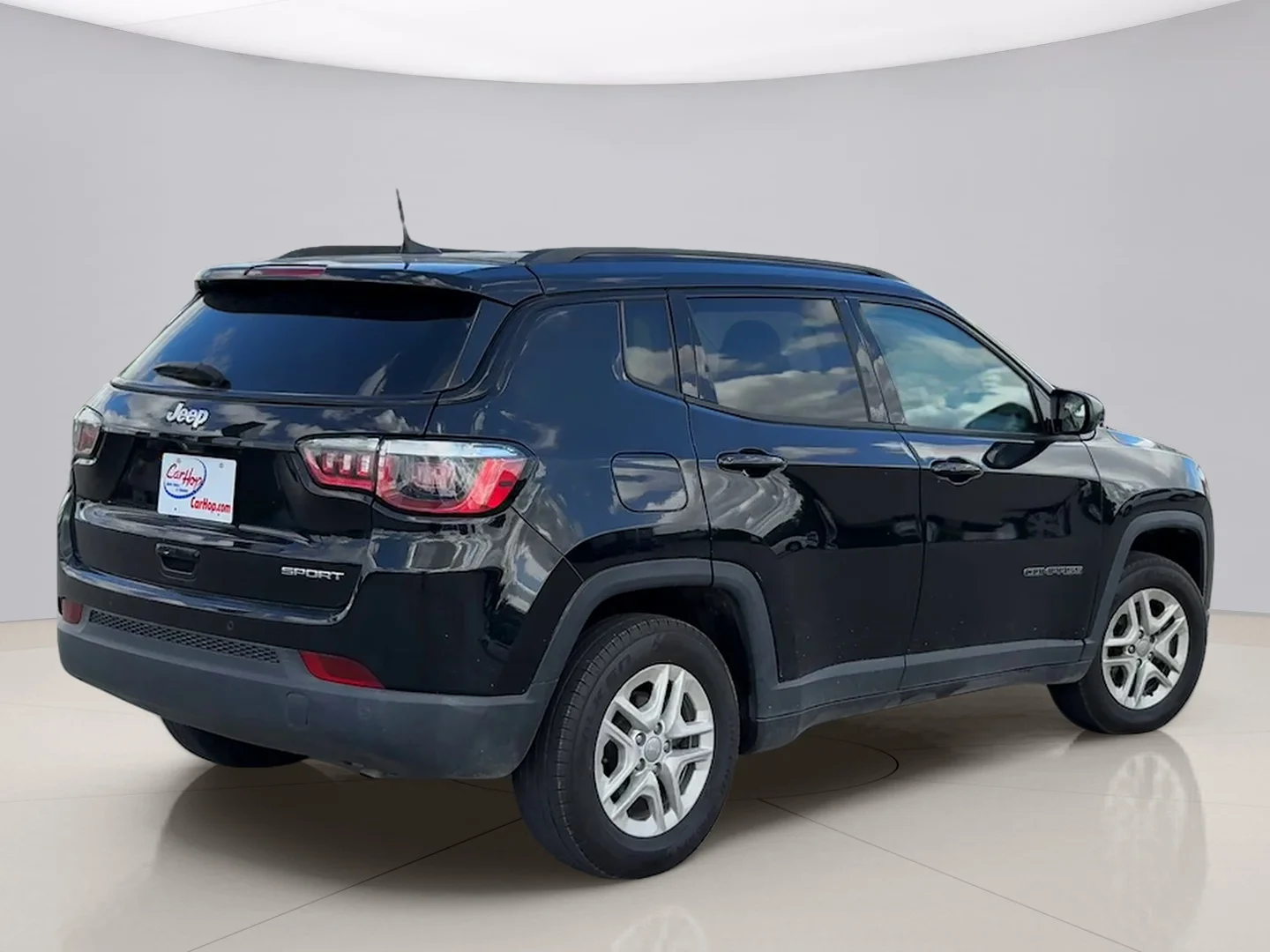 Used 2018 Black Jeep SPORT image 5