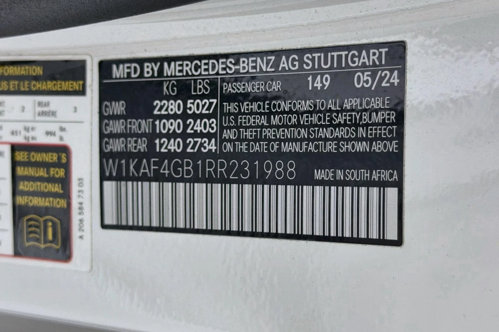 Certified Used 2024 Polar White Mercedes-Benz C 300 image 25