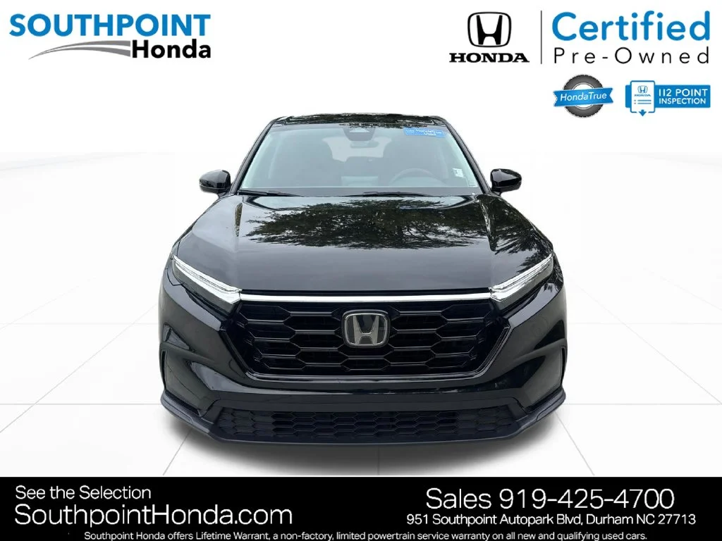 Certified Used 2023 Crystal Black Pearl Honda EX image 2