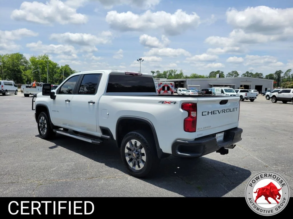 Certified Used 2024 White Chevrolet Custom image 3