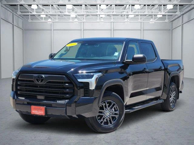 Used 2024 Midnight Black Toyota SR5 (A10) 4x2 CrewMax 5.5 ft. box 145.7 in. WB image 1