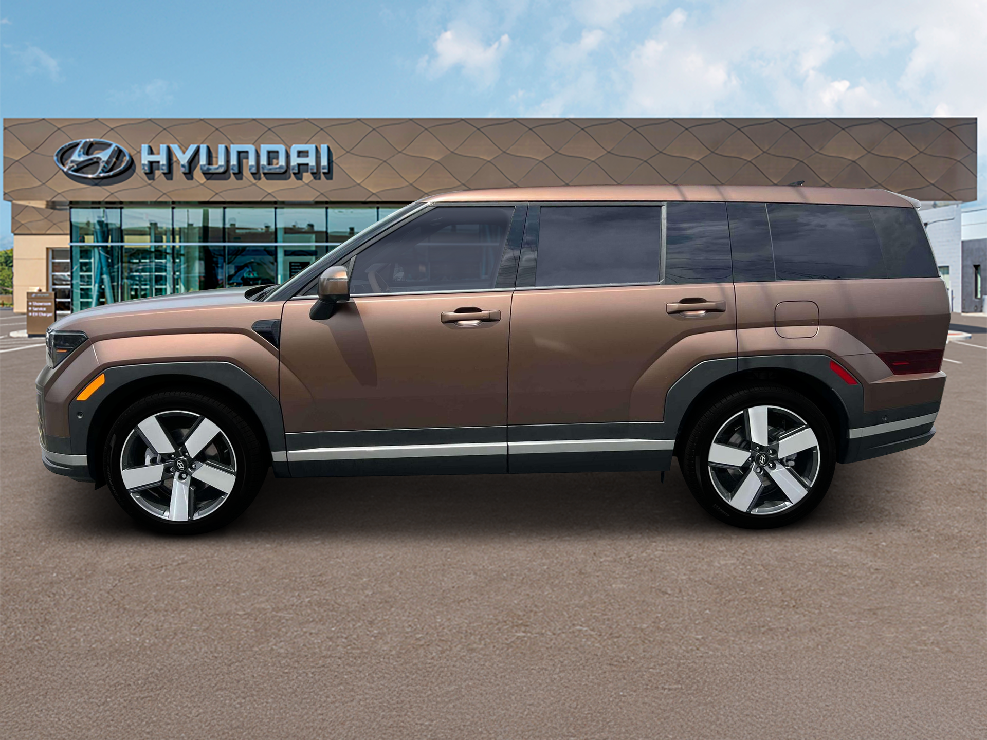 New 2024 Brown Hyundai Limited AWD image 3