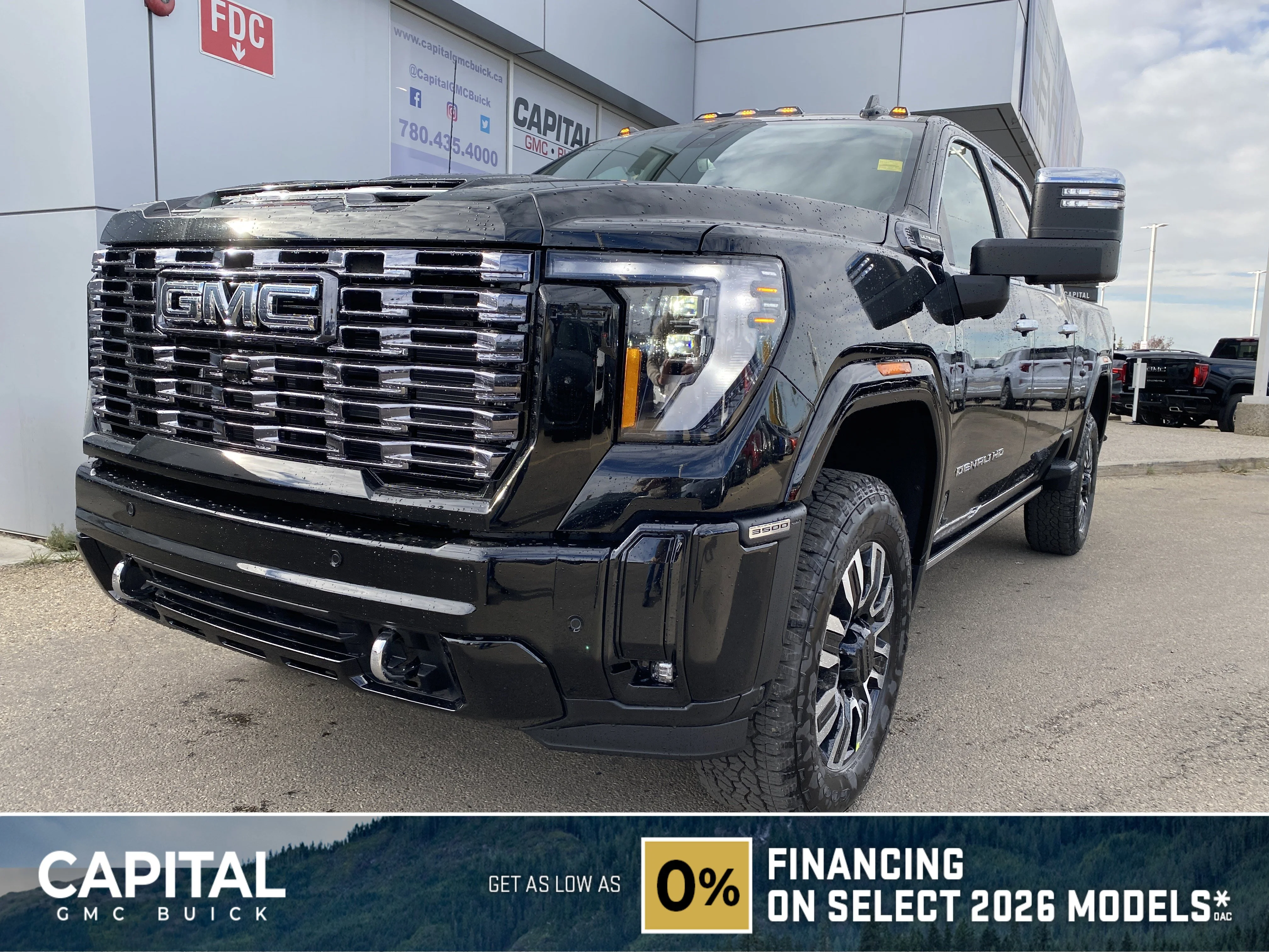 New 2026 ONYX BLACK GMC Denali Ultimate image 1