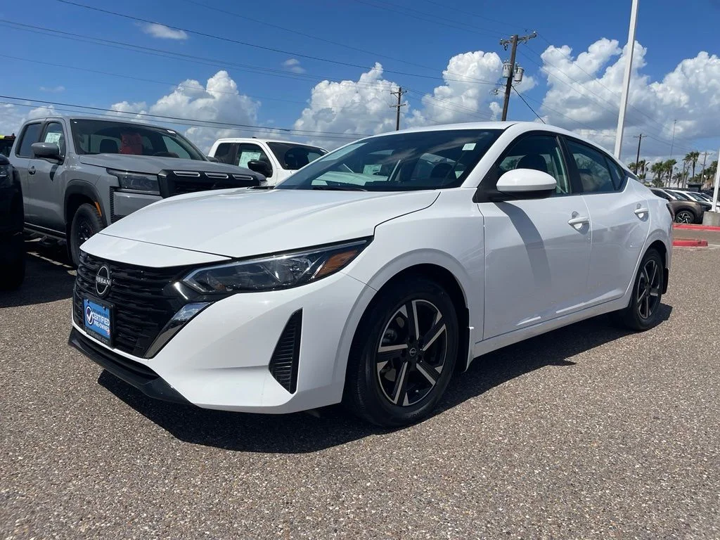 Used 2024 White Nissan SV image 3