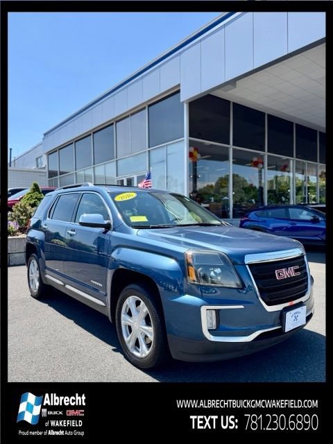 Slate Blue Metallic 2016 GMC Terrain SUV / Crossover All-Wheel Drive 6-Speed Automatic