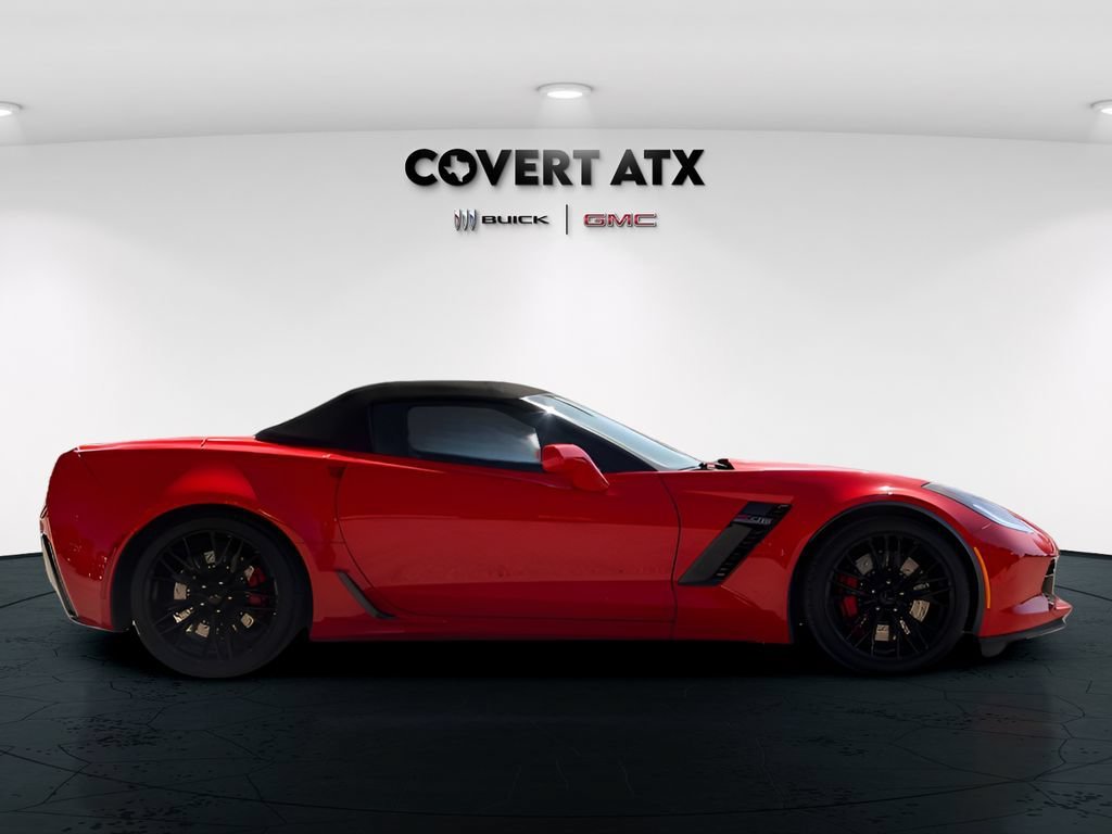 Used 2016 TORCH RED Chevrolet Z06 1LZ image 8