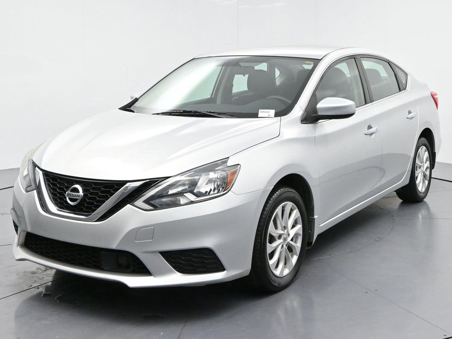 Used 2019 Brilliant Silver Metallic Nissan SV image 3