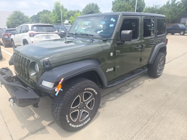 Used 2021 Green Jeep Unlimited Sport S image 6