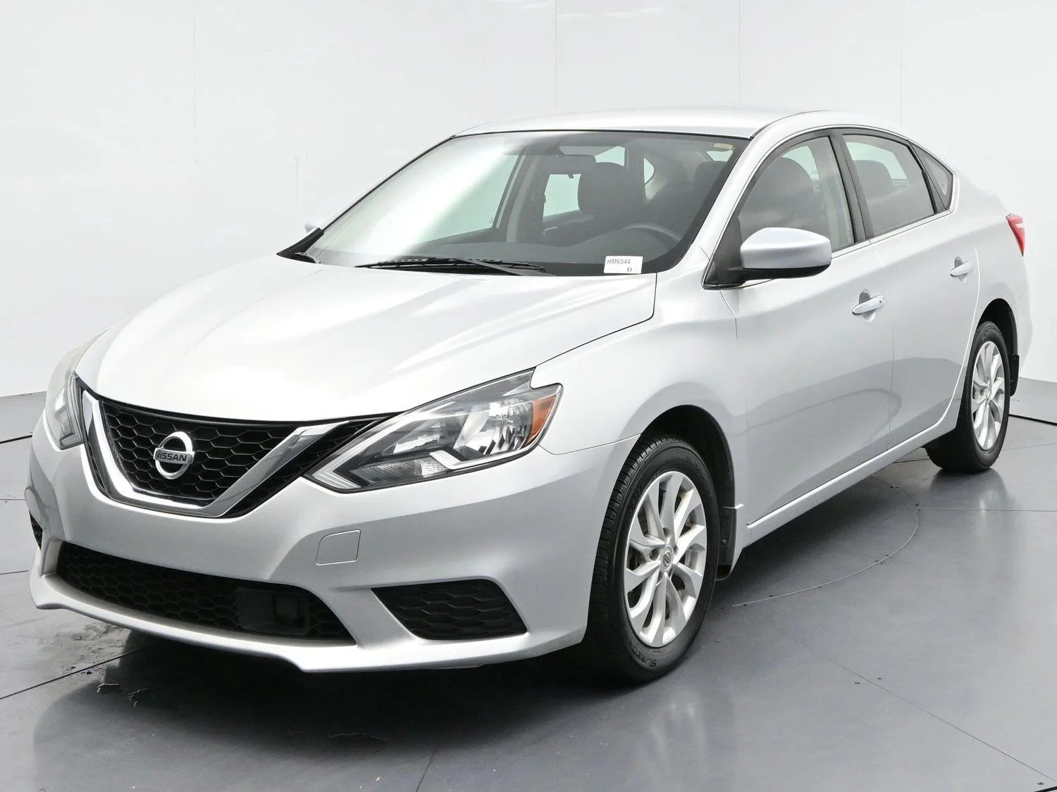 Used 2019 Brilliant Silver Metallic Nissan SV image 3