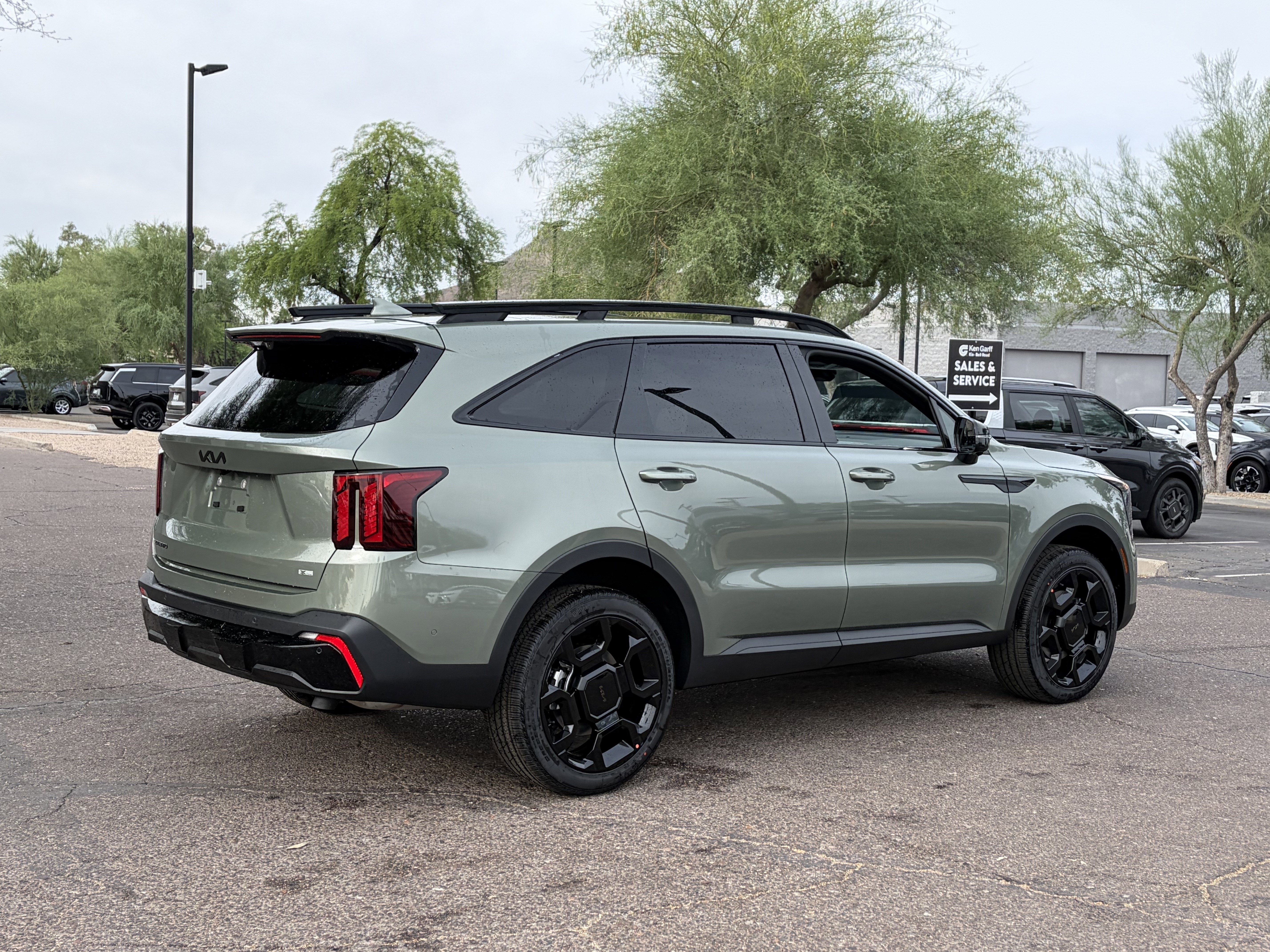 New 2026 Jungle Green Kia X-Line SX Prestige AWD image 4