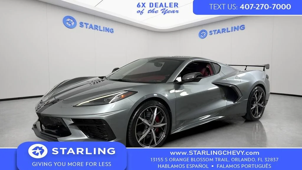 Used 2022 Hypersonic Gray Metallic Chevrolet 3LT image 1