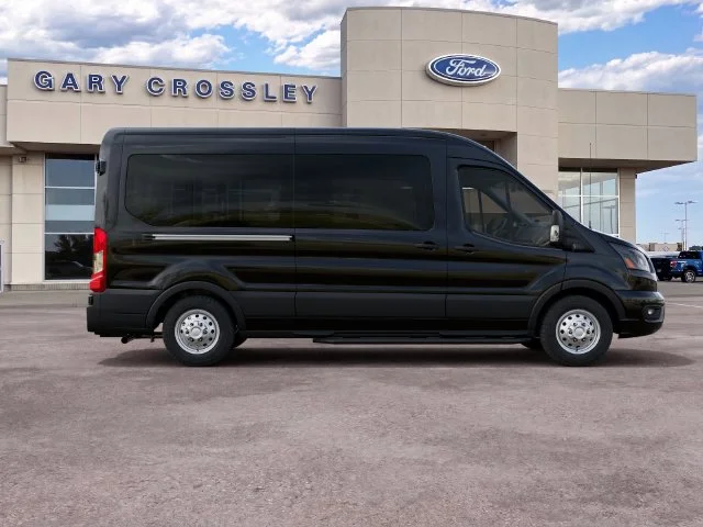 New 2027 Agate Black Metallic Ford Passenger Van XLT image 5