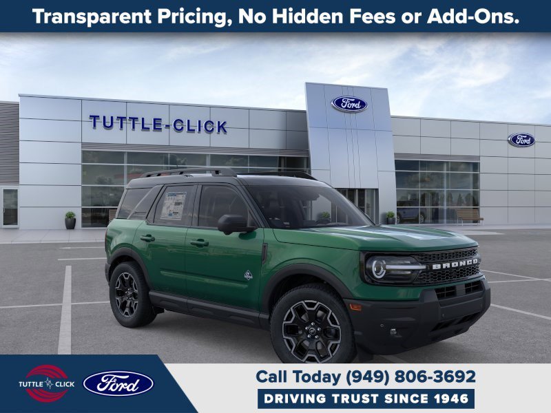 New 2025 Eruption Green Metallic Ford Outer Banks image 7