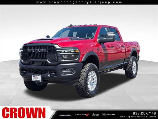 New 2026 Molten Red Pearlcoat RAM REBEL image 1
