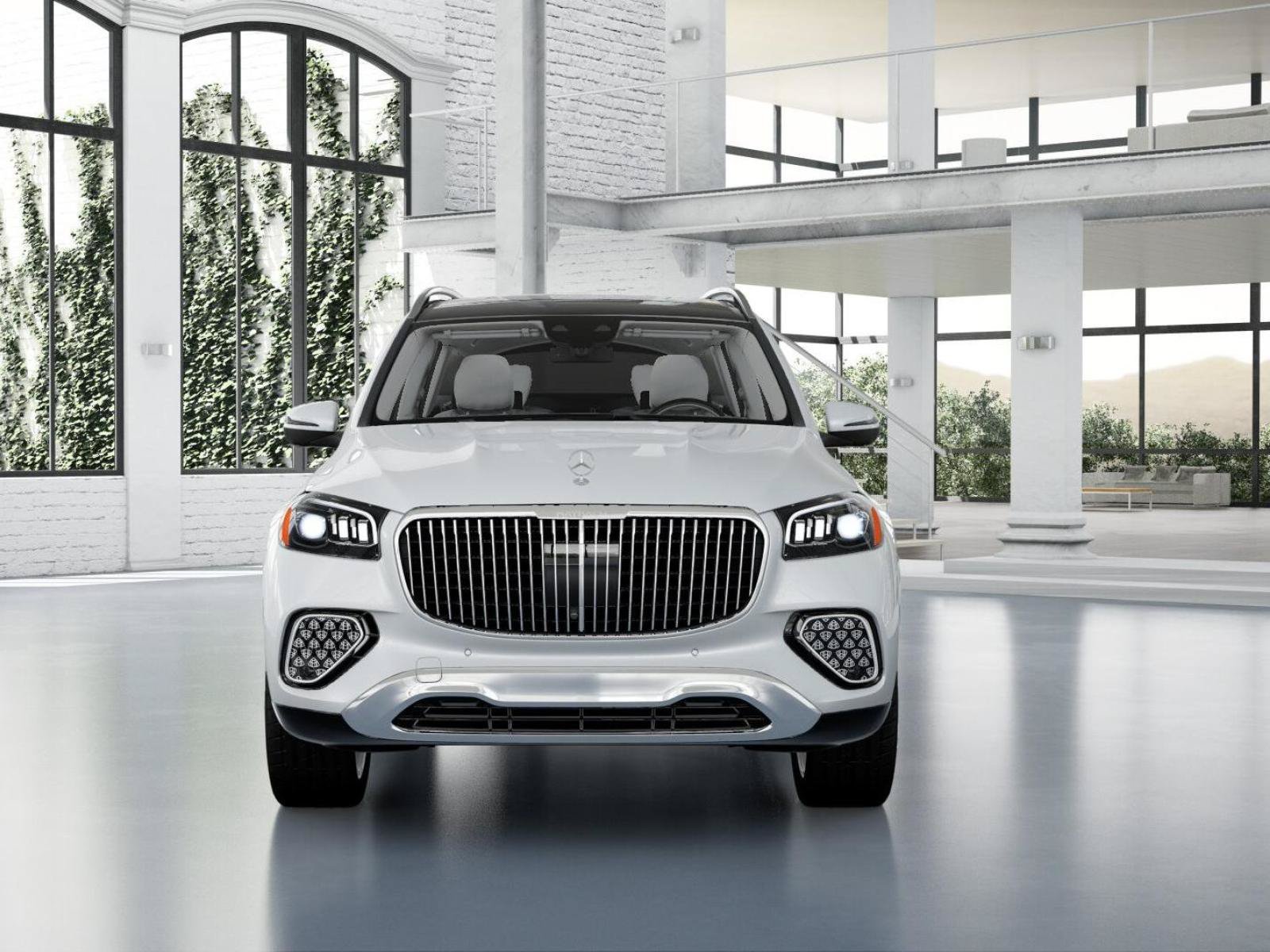New 2026 MANUFAKTUR Moonlight White Metallic Mercedes-Benz Maybach GLS 600 image 7